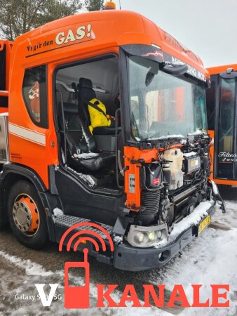 Дания, украли запчасти со Scania L и P серии – воры выбрали редкую специализированную модель