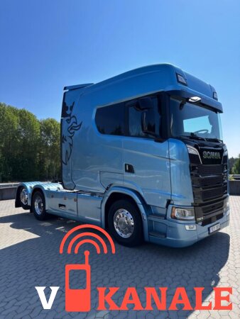 Scania с новой кабиной CS31 – кузов удлинен на заводе