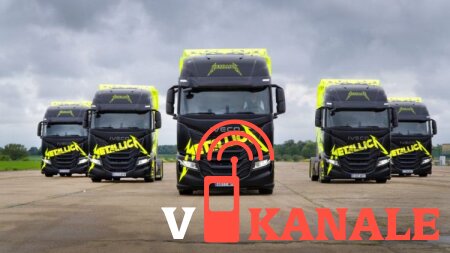 IVECO отправляется в тур M72 по Европе вместе с Metallica