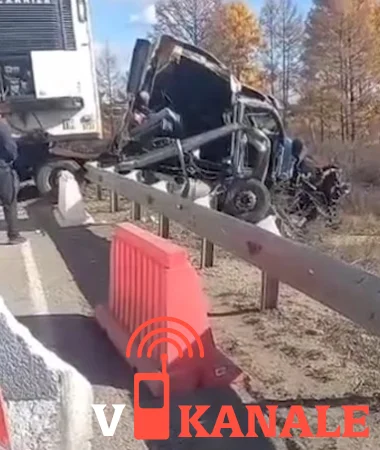 Фура снесла дорожных рабочих в Забайкалье. Один человек погиб