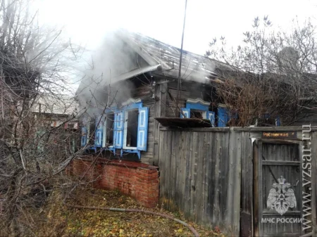 В Энгельсе пожар унес жизнь человека