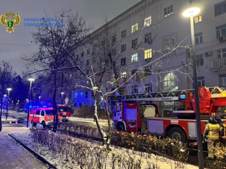 Вчера в квартире жилого дома на ул. Киевская произошел пожар, в котором погибла 66-летняя женщина