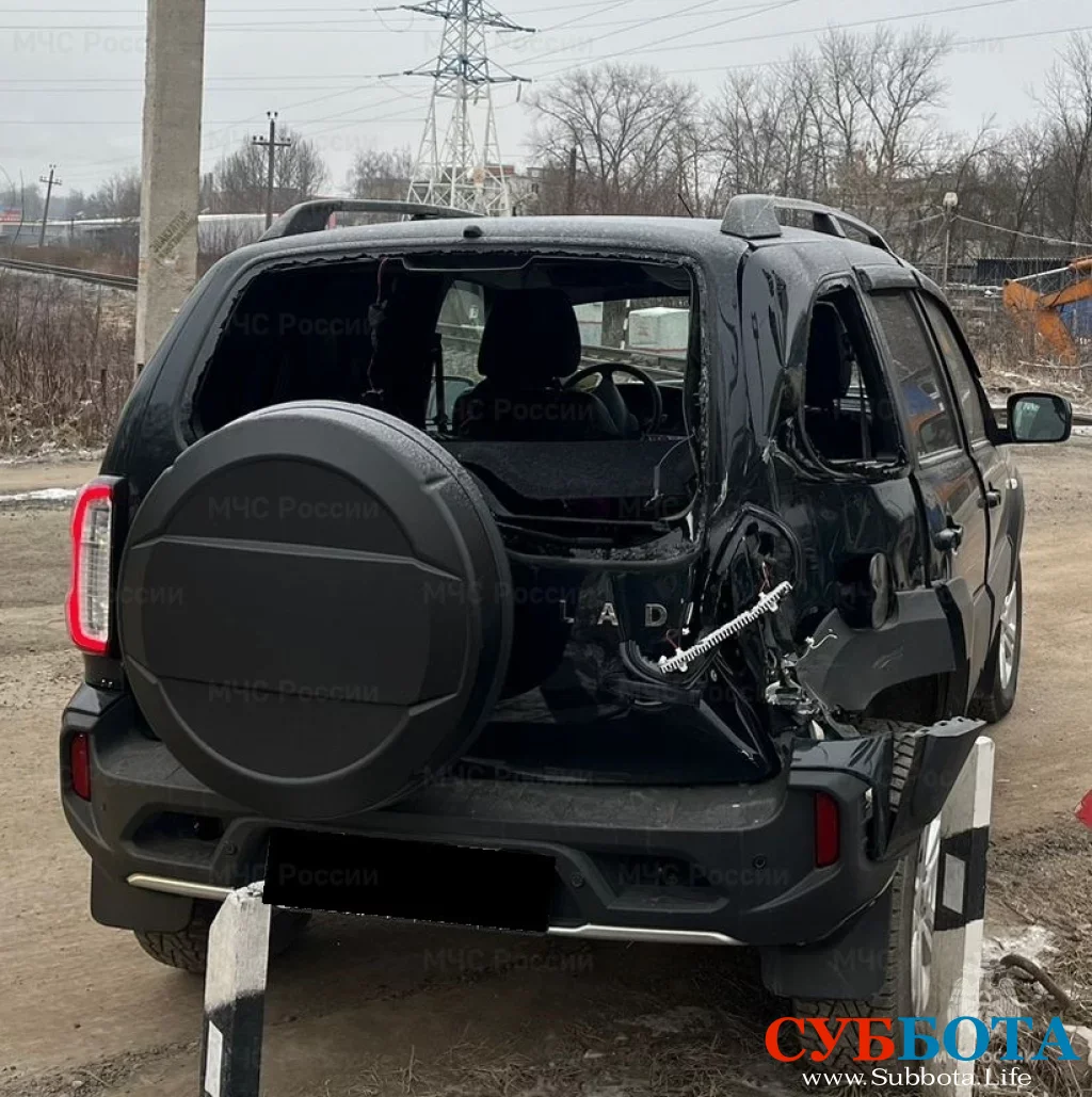 В Калуге «Нива» попала под поезд