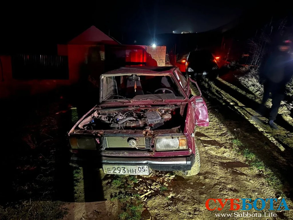 Автомобиль сорвался в 25-метровый обрыв в Дагестане, погиб водитель